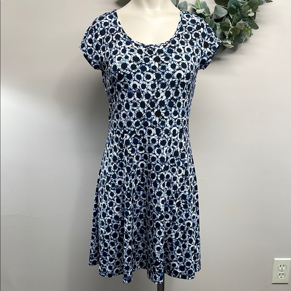 MICHAEL Michael Kors Blue and White Floral Dress